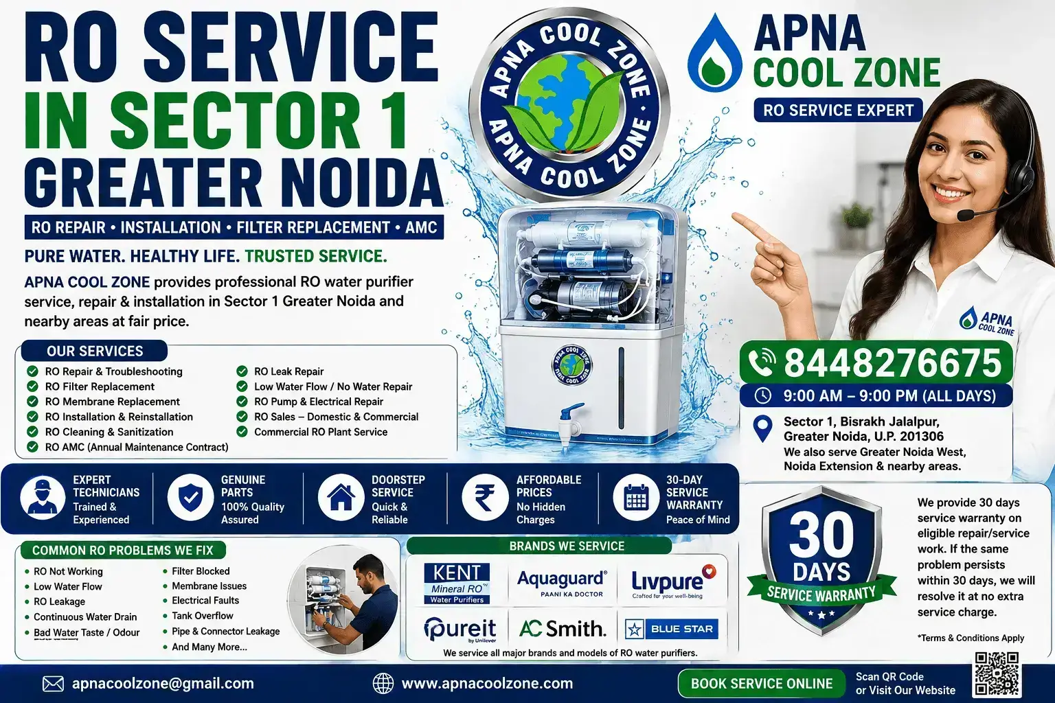 RO Service in Sector 1 Greater Noida
